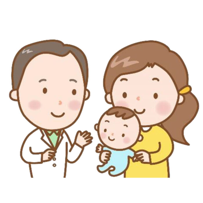 乳幼児健診イメージの画像